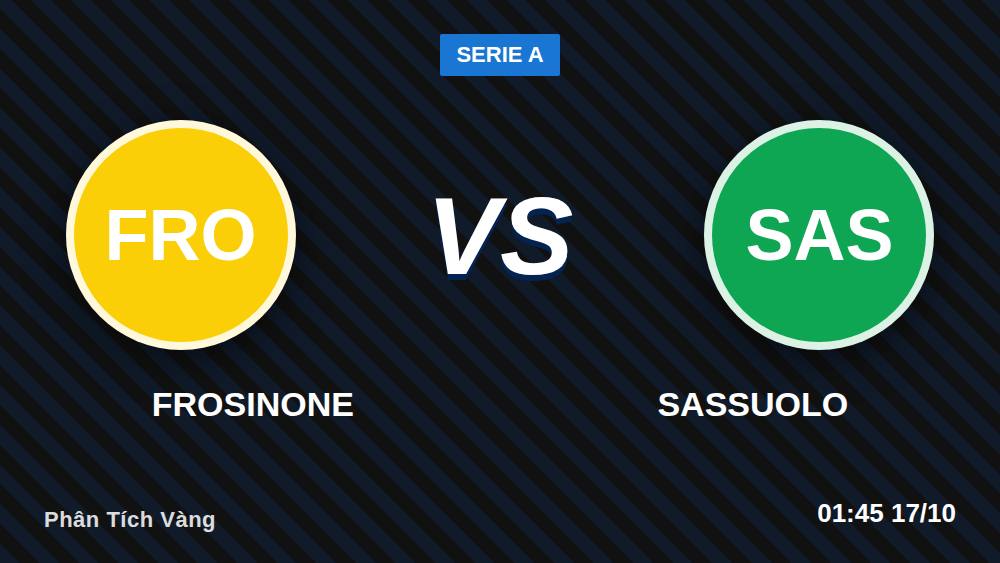 Frosinone vs Sassuolo: Lật tẩy 4 lầm tưởng trước giờ bóng lăn